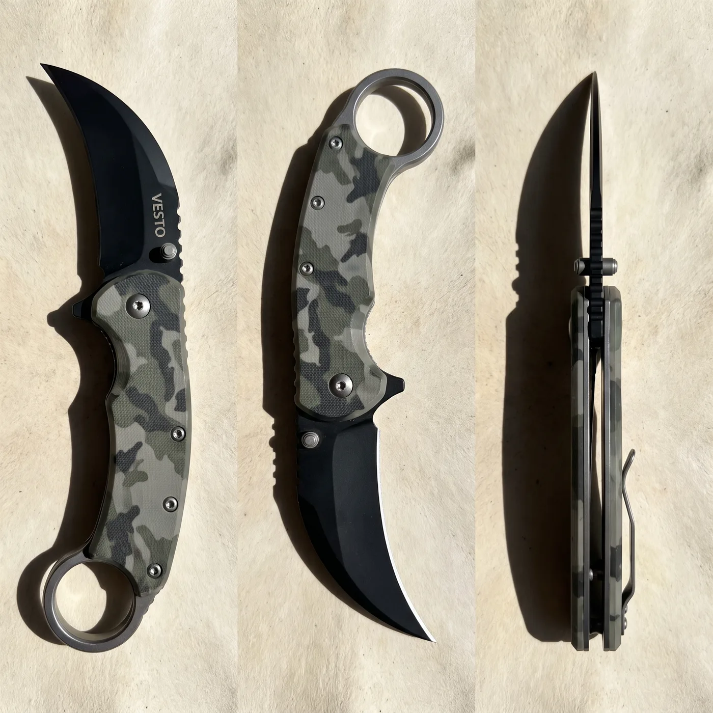 Karambit camuflado