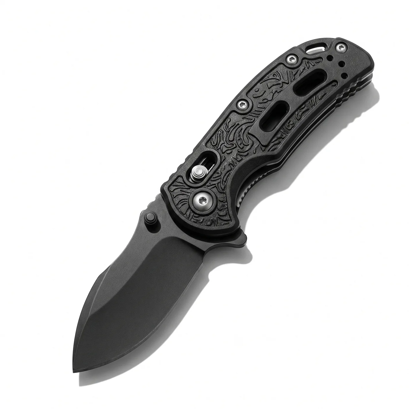 Navaja negra compacta