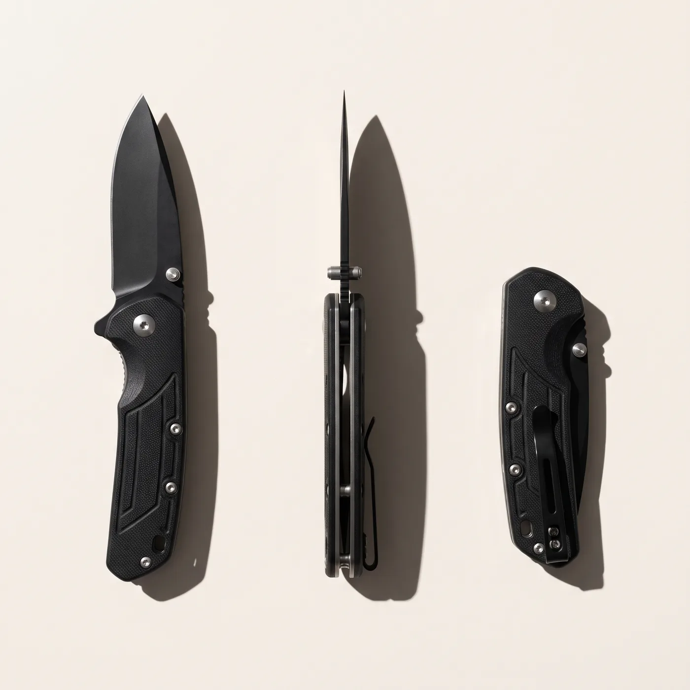 Navaja negra compacta